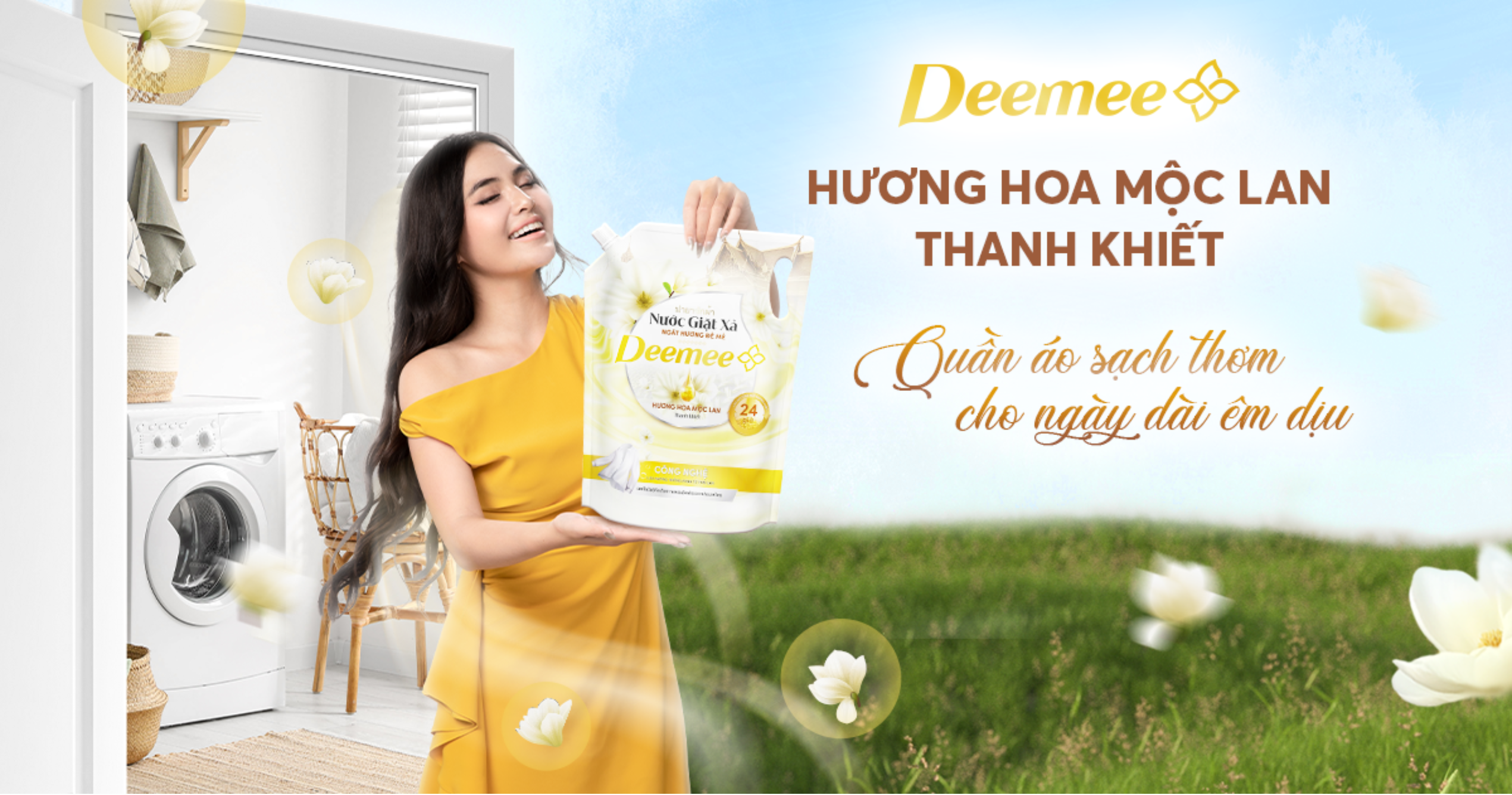 Deemee - Hương hoa mộc lan thanh khiết
