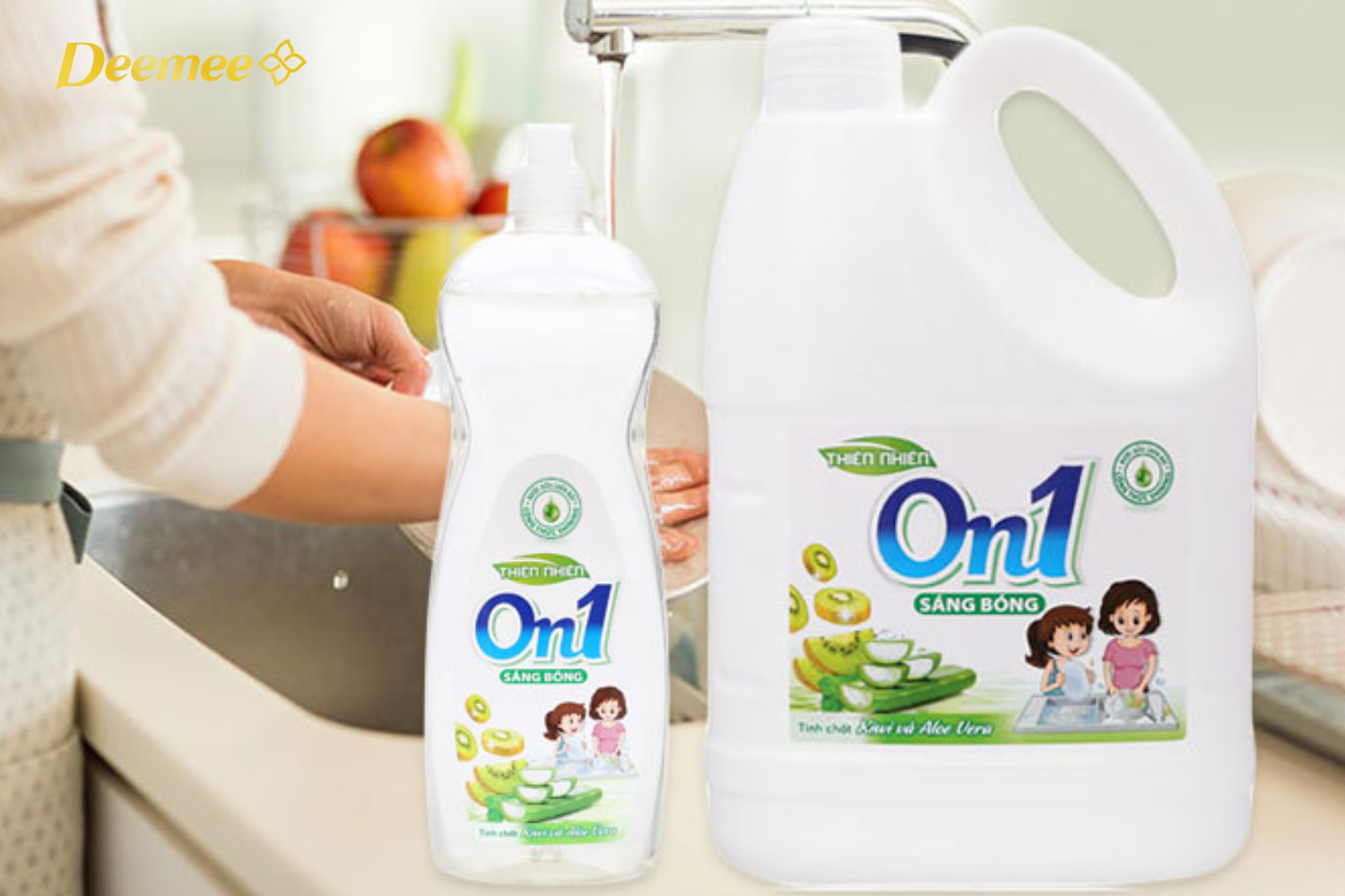Nước rửa chén On1 - lựa chọn phổ biến cho gia đình